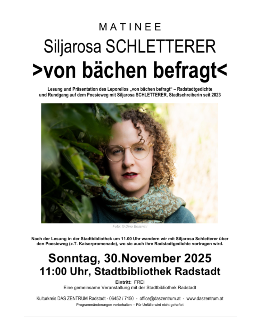 Matinee Siljarosa Schletterer